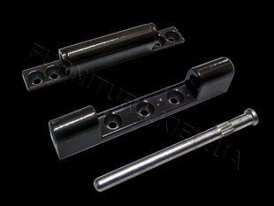 Петля віконна 100 мм коричнева D.0732.0108 фото